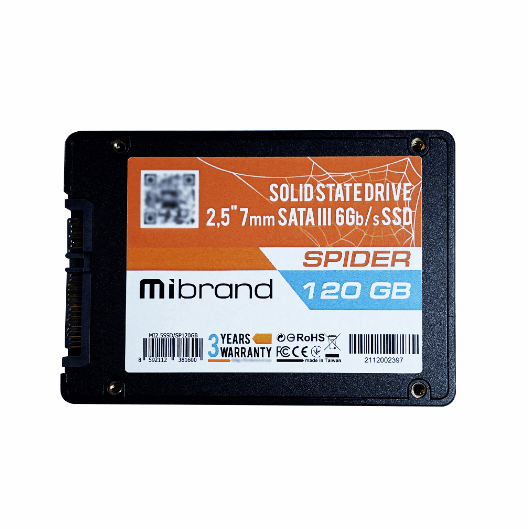 Твердотільний накопичувач Mibrand Spider 120 Гб (MI2.5SSD/SP120GB) - фото 2