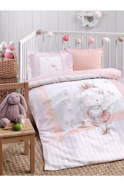 Комплект постільної білизни дитячий Ozdilek DANCER BUNNY ранфорс 9982572 Рожевий (DR010227) Комплект постільної білизни дитячий Ozdilek DANCER BUNNY ранфорс 9982572 Рожевий (DR010227)