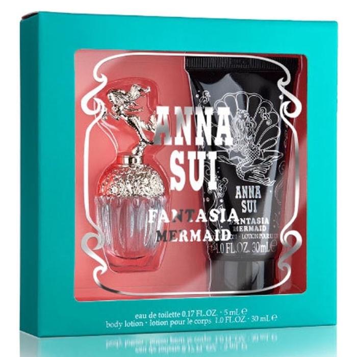 Туалетная вода для женщин Anna Sui Fantasia Mermaid 5 мл с лосьоном для тела 30 мл (311)