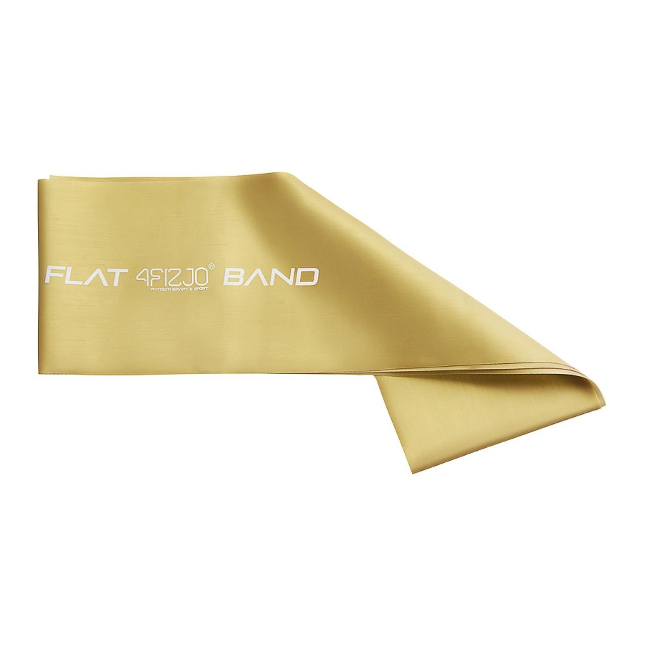 Стрічка-еспандер для спорту та реабілітації 4fizjo Flat Band 200 х 15 см 25-35 кг Gold (P-5907739310453)