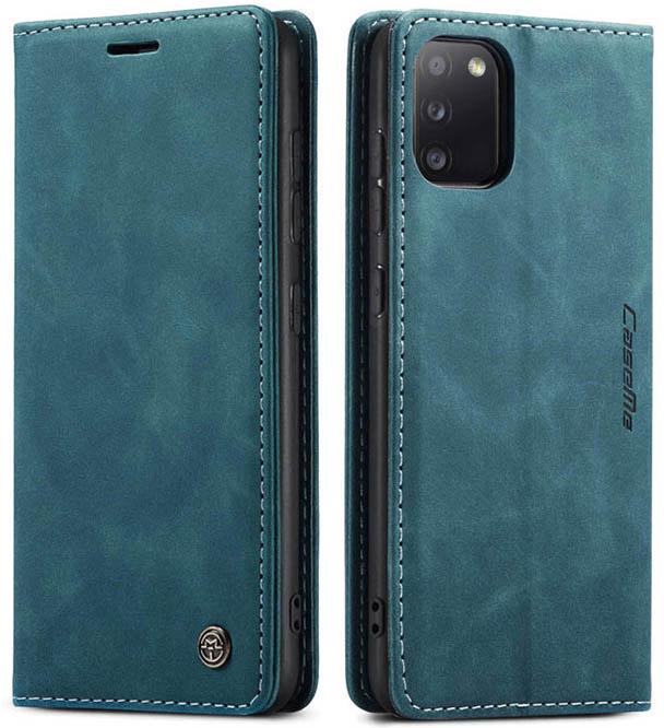 Чехол книжка с магнитом CaseMe для Samsung Galaxy A03s A037 Sea Green (23998-56)