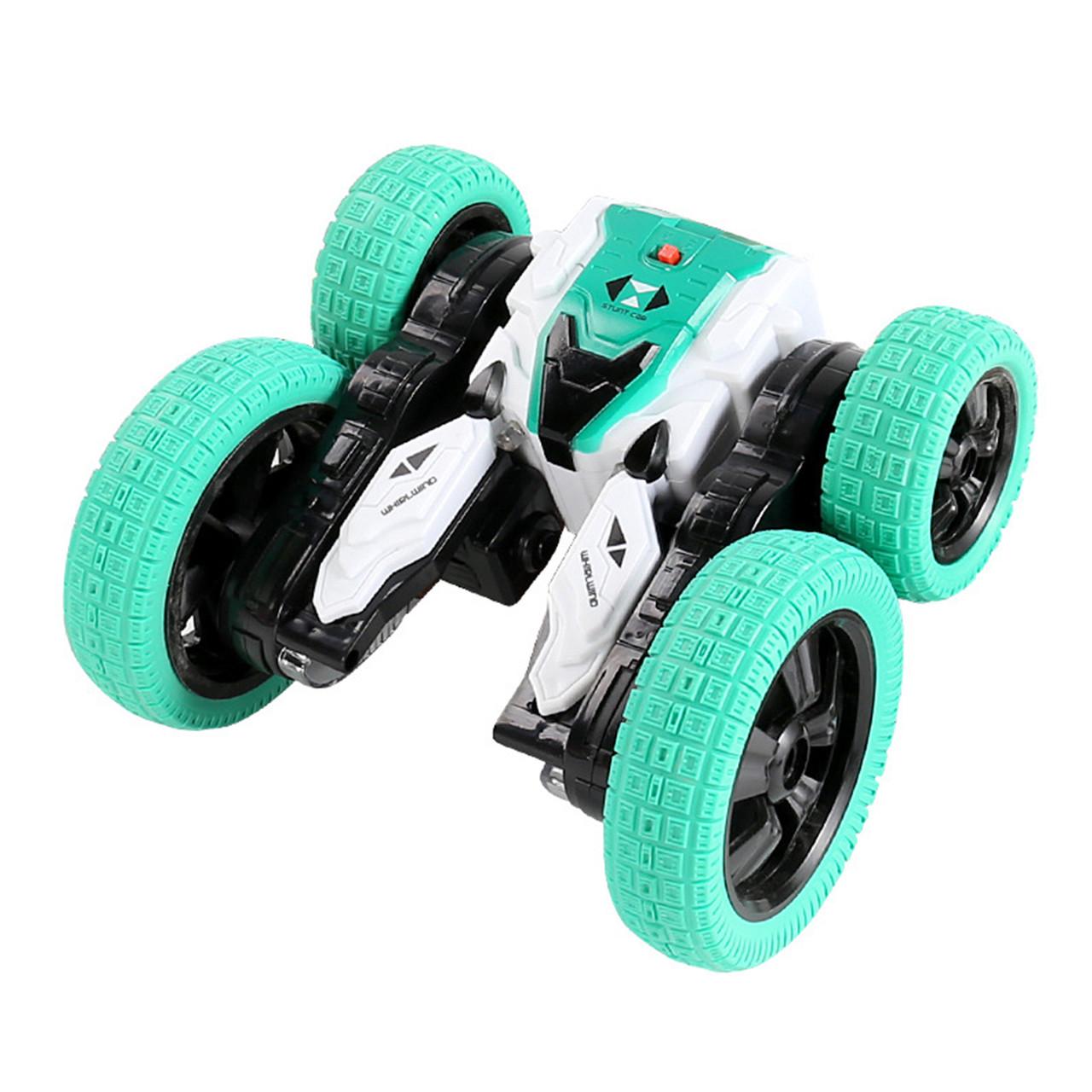 Машинка с радиоуправлением Stunt Car Green (4_00463)