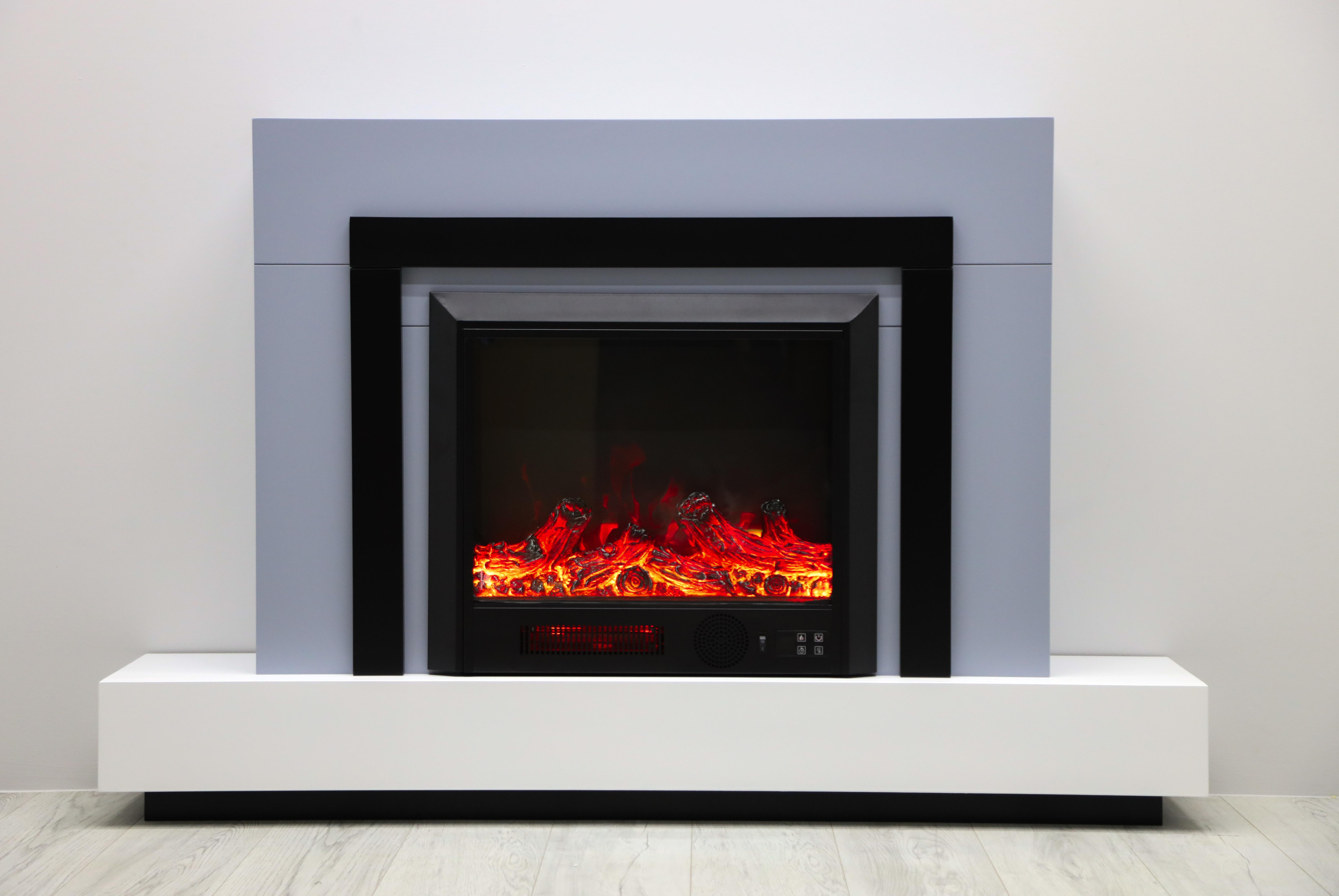 Електричний камін Fireplace Craftsman Tokado звук потріскування дров Gray (10080121)