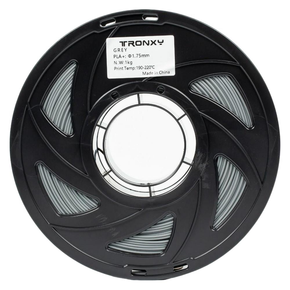 Філамент для 3D-принтерів UA3D PLA+1,75 мм 1 кг 330 м 190-220°C/Сірий (UA3D329-Grey)