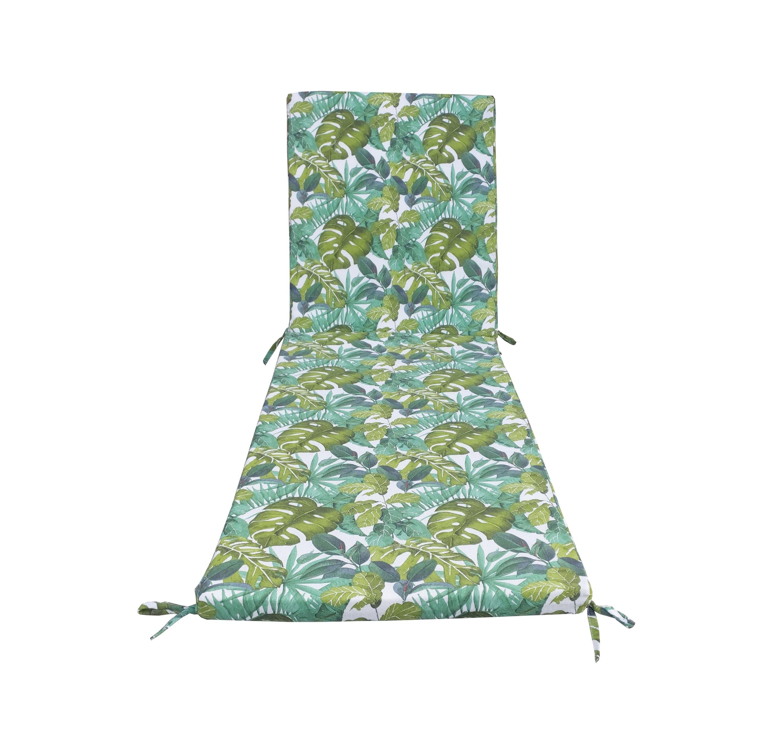 Матрац для шезлонга eGarden Ona Verde 195x58x4 см (5262) - фото 2 Матрац для шезлонга eGarden Ona Verde 195x58x4 см (5262) - фото 2