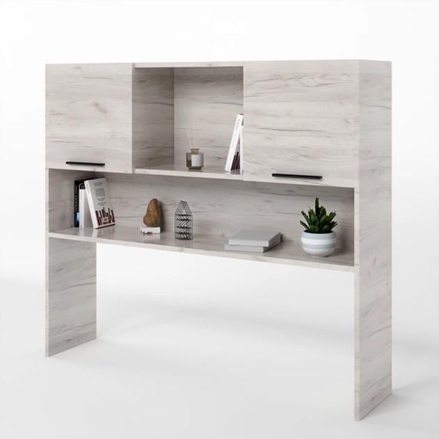 Надстройка для стола Эверест Соната 1100х250х960 мм Крафт белый (EVR-20371)