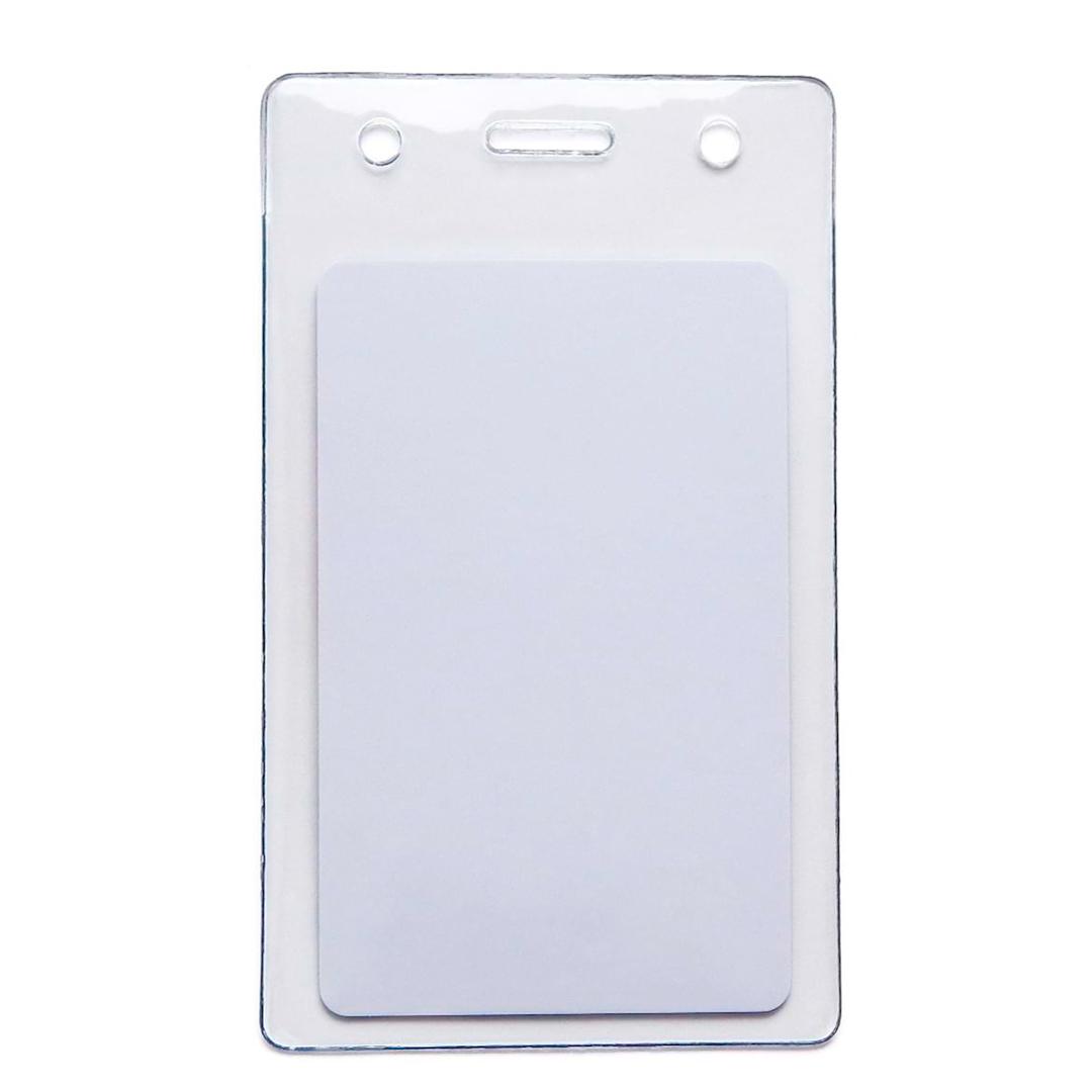 Бейдж силиконовый Ardix для смарт-карт вертикальный 20 шт. Прозрачный (07-024)