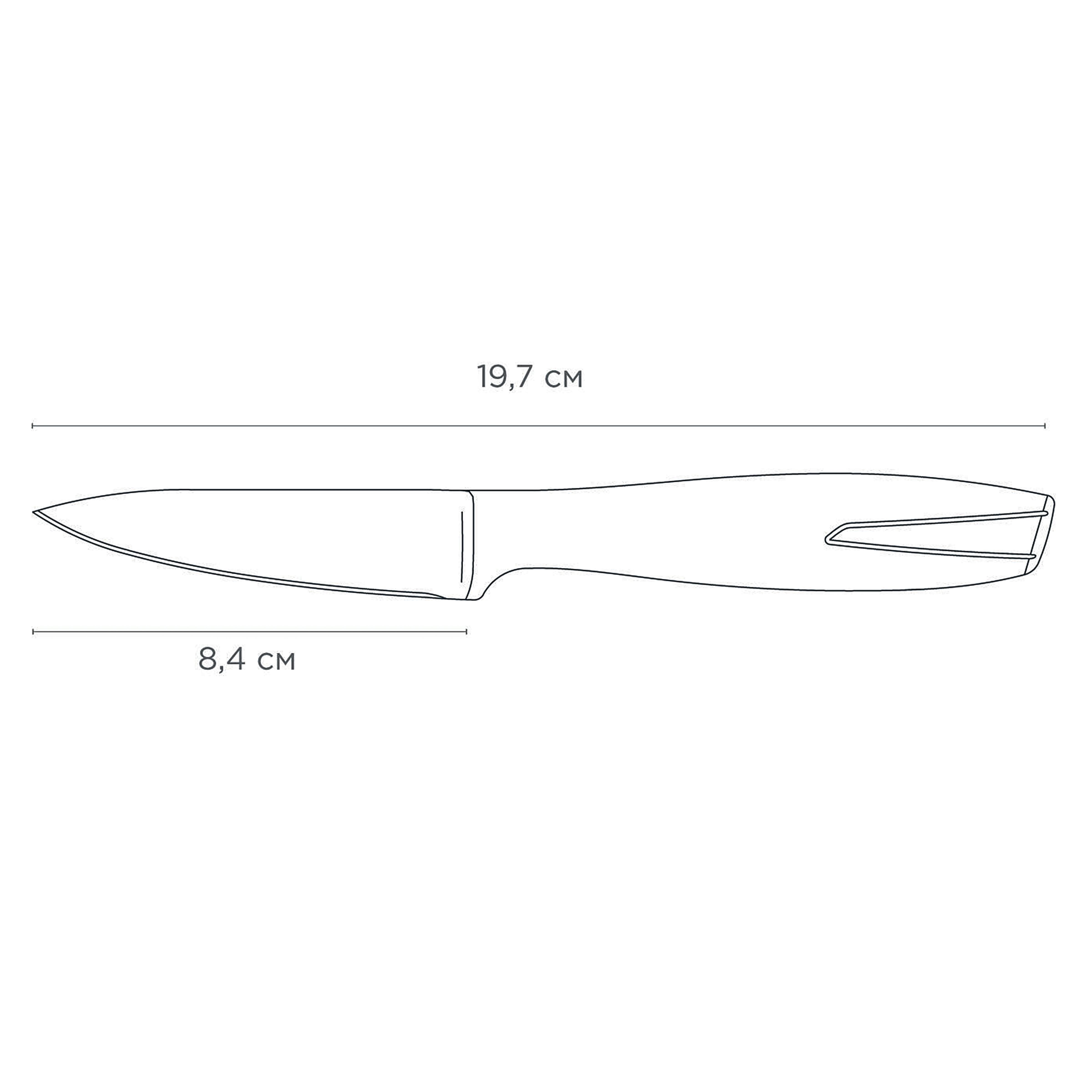 Нож для овощей Vinzer Global line 7,6 см (50311) - фото 3 Нож для овощей Vinzer Global line 7,6 см (50311) - фото 3