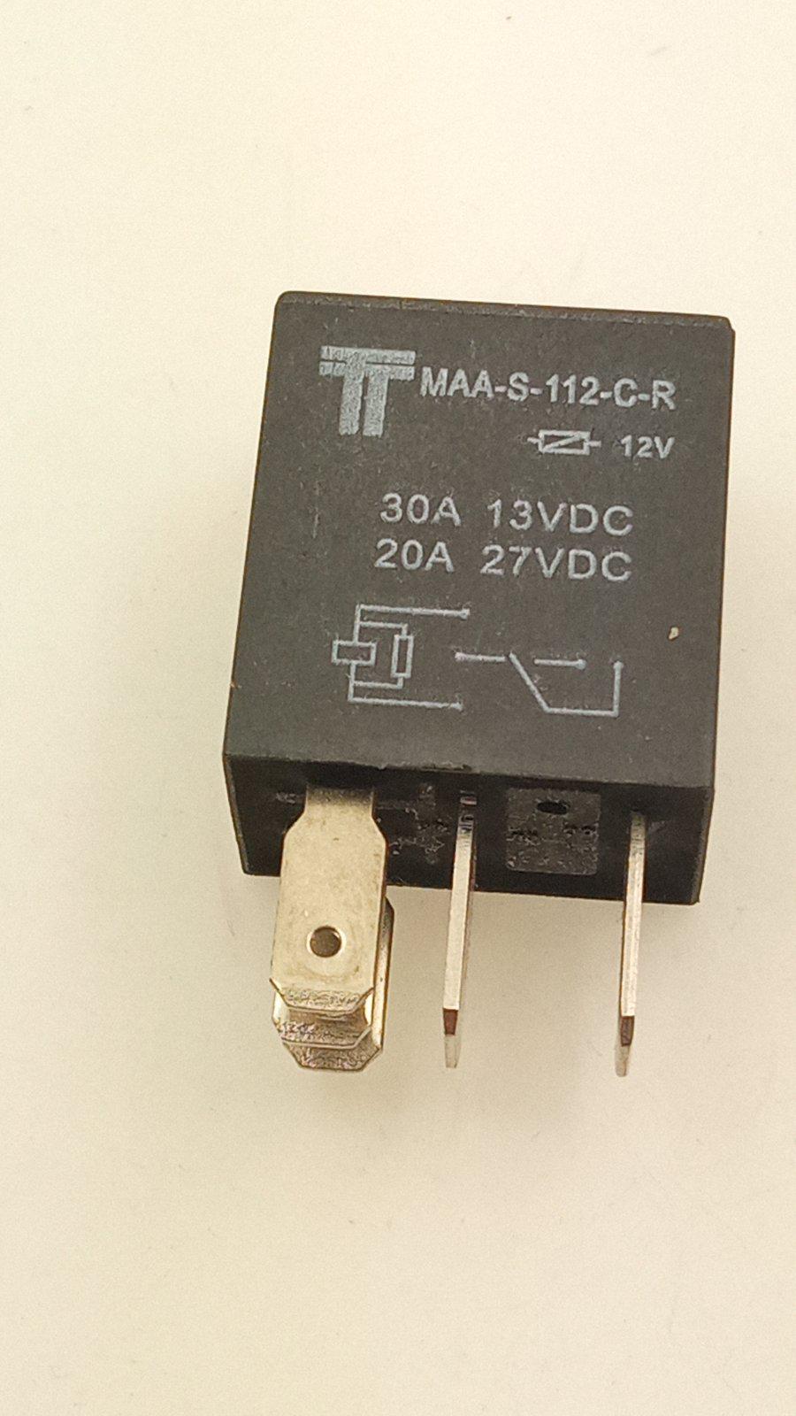 Реле MAA-S-112-C-R12V/30A авто (10841)