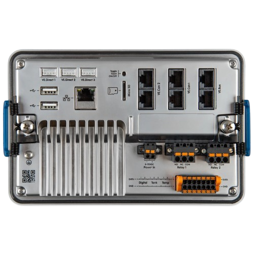 Комунікаційний центр Victron Energy Ekrano GX/Ethernet/Wi-Fi/Bluetooth/USB-A×2/SDHC до 32ГБ Gray (RJ45) - фото 3