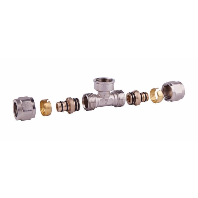 Тройник обжимной SD Forte SF177W161516 16х1/2"х16 ВР (FRRS00022055)