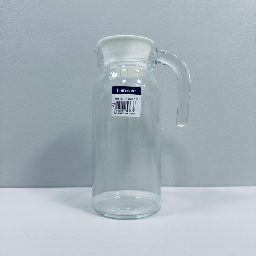 Глечик скляний Luminarc Pure V9751 з кришкою 1 л (2687334731) - фото 2 Глечик скляний Luminarc Pure V9751 з кришкою 1 л (2687334731) - фото 2