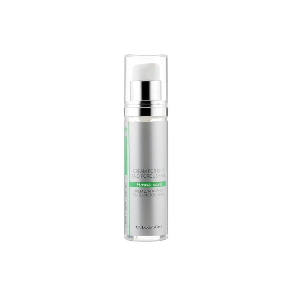 Крем для жирної та пористої шкіри Green Pharm Cosmetic Cream For Oily And Porous Skin 50 мл Крем для жирної та пористої шкіри Green Pharm Cosmetic Cream For Oily And Porous Skin 50 мл