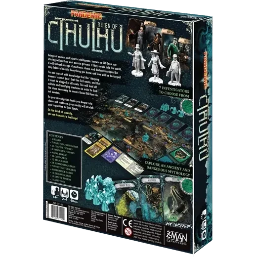 Настільна гра Pandemic: Reign of Cthulhu (26159958) - фото 8