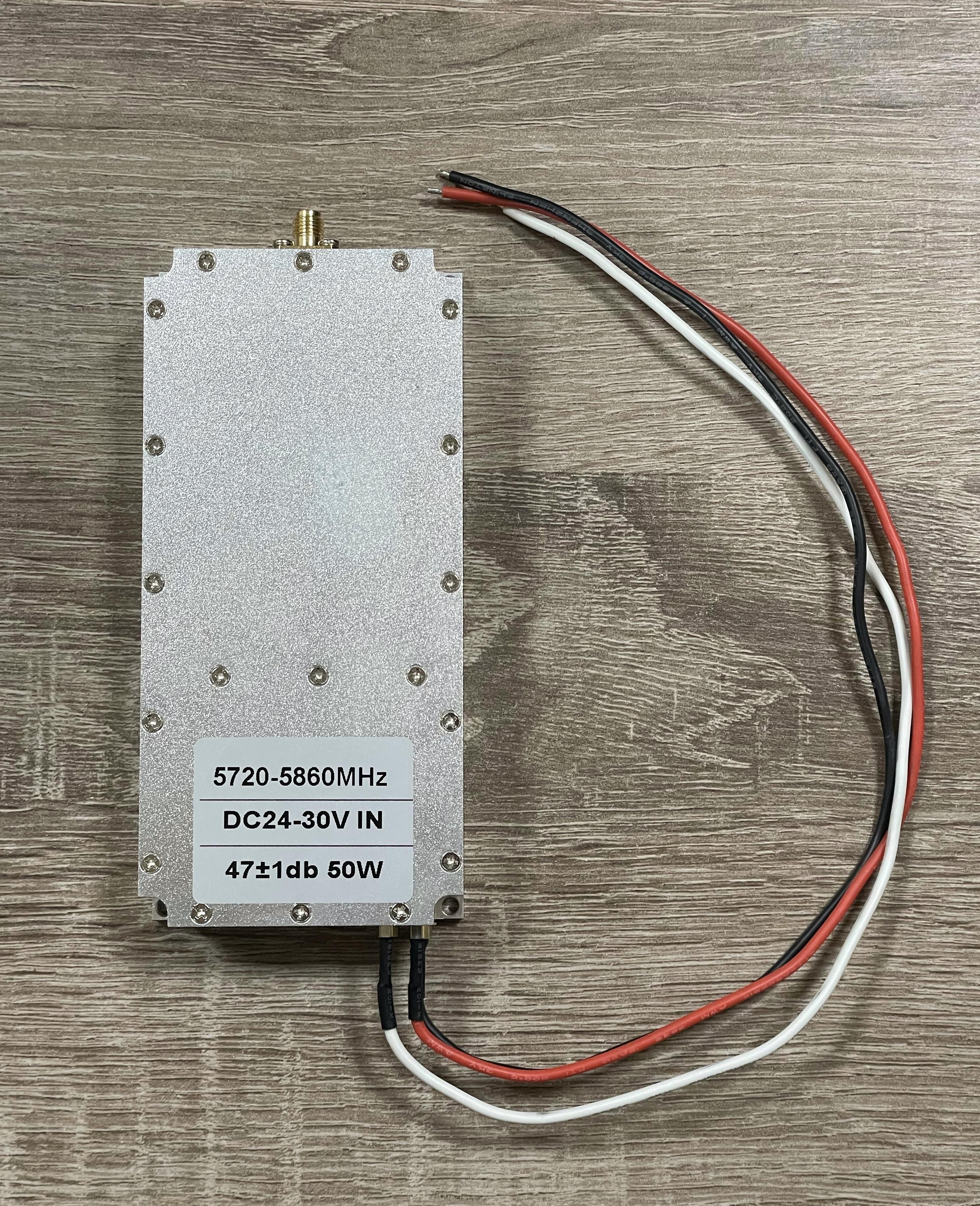 Усилительный модуль РЕБ Anti Drone YNX-5.8G 50W 5720-5860Mhz джаммер 5,8ГГц с циркулятором на LDMOS транзисторе (00-00026553)