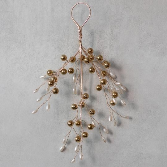 Декоративна гілка Золоті іскри 30 см (9155-003)