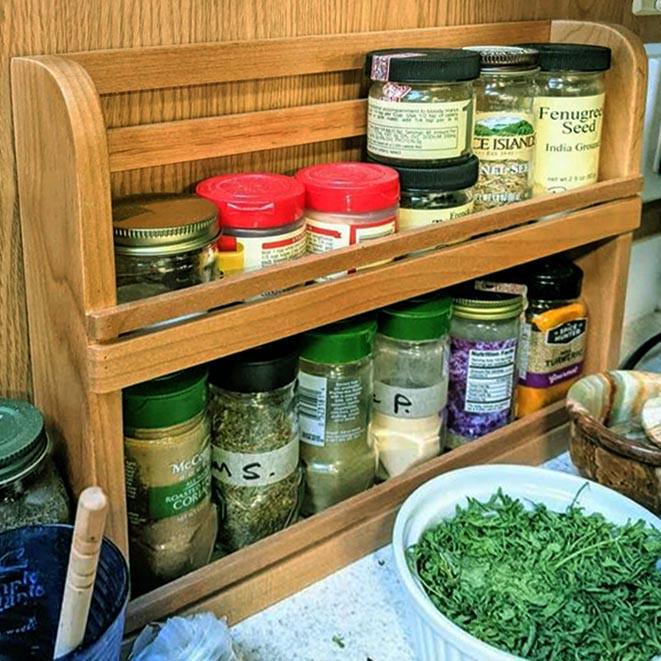 Органайзер для специй из дерева Пербе Сиена (СПЦ-001205)