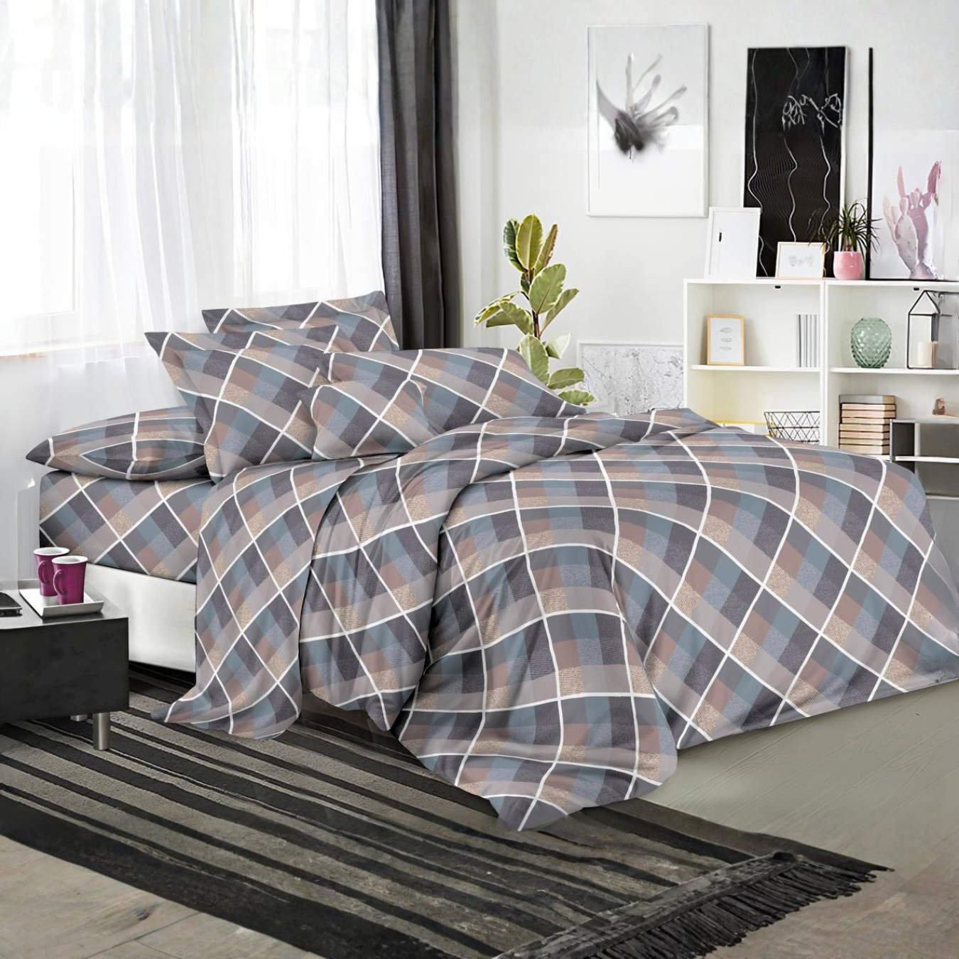Комплект постельного белья Vital Textile евро 200х220 см (BPє-304-70)