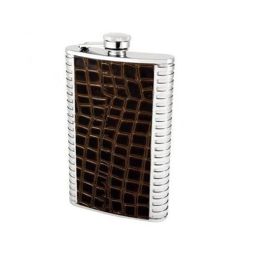 Фляга 8oz шкіра (7162) Фляга 8oz шкіра (7162)