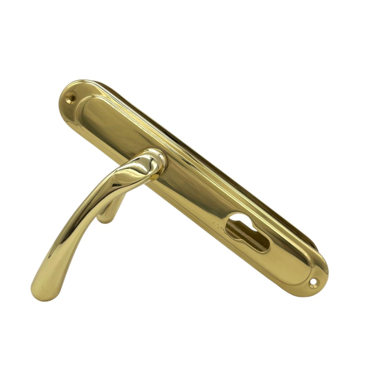 Дверные ручки межкомнатные Ozen Kumru Sari Yale 72 мм (310077)