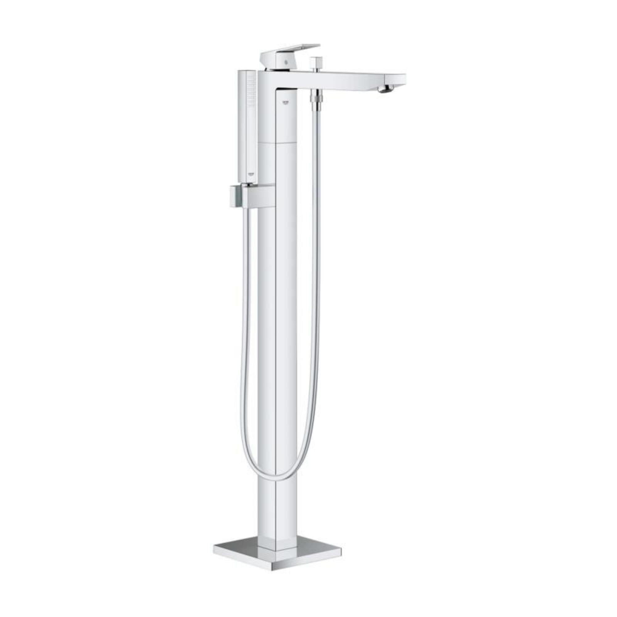 Смеситель для ванны Grohe Eurocube однорычажный Хром (LEO-23672001) Смеситель для ванны Grohe Eurocube однорычажный Хром (LEO-23672001)