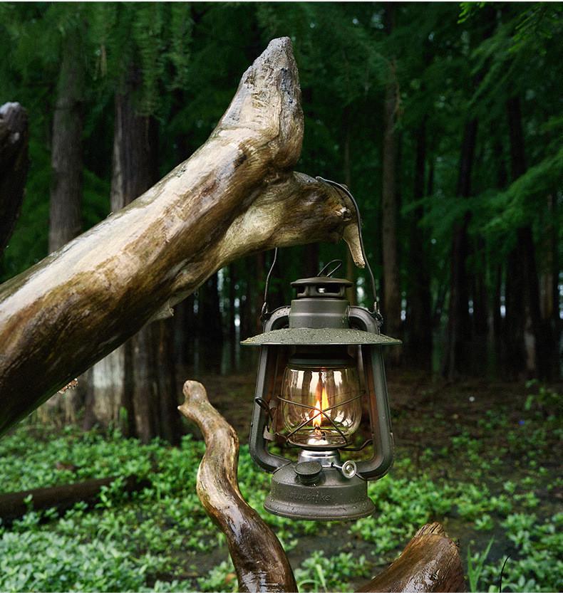 Лампа гасова Naturehike Outdoor Lamp NH22ZM003 Dark green - фото 7