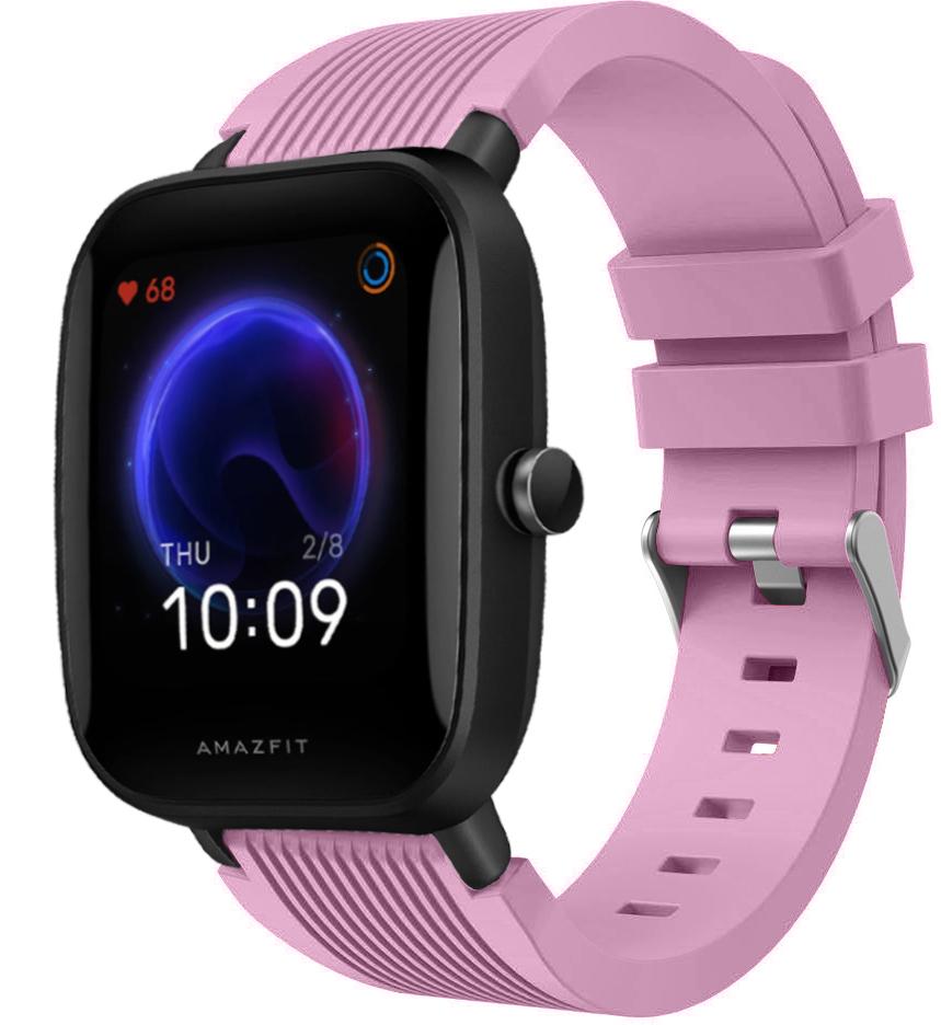 Ремешок Line для Amazfit Bip U Pink (18364) - фото 1 Ремешок Line для Amazfit Bip U Pink (18364) - фото 1