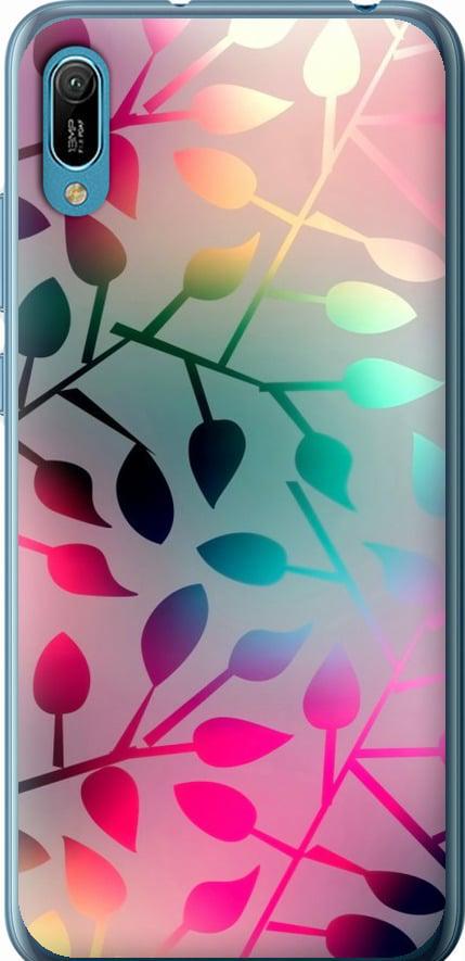 Чехол на Huawei Y6 2019 Листья (2235t-1666-42517)