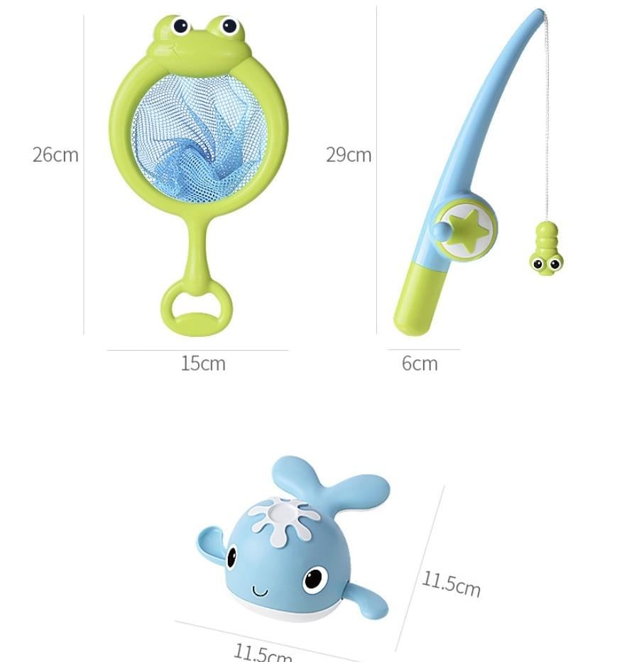 Игровой набор для купания Рыбалка с удочкой и сачком Разноцветный - фото 9 Игровой набор для купания Рыбалка с удочкой и сачком Разноцветный - фото 9