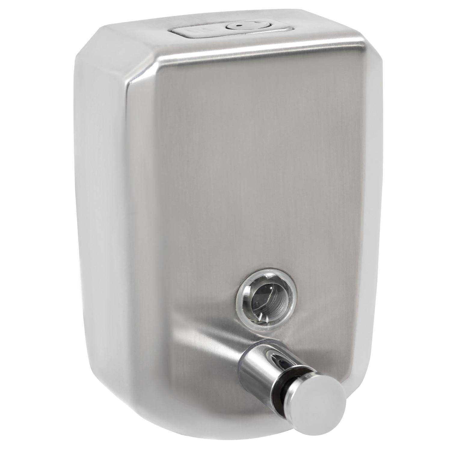 Диспенсер для жидкого мыла Platinum 404 PLS-A27488 500 мл Сатин (151420)