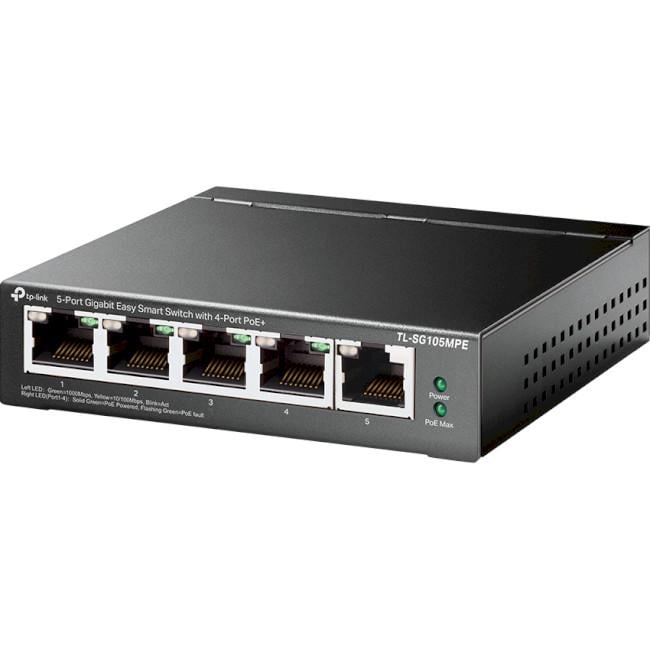 Комутатор TP-Link TL-SG105MPE - фото 1