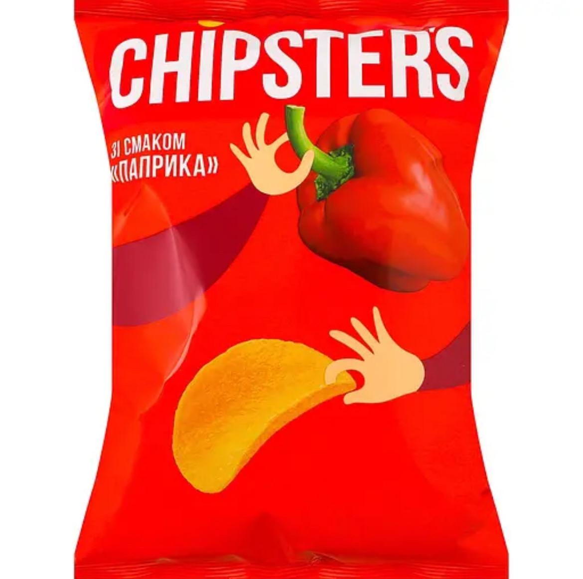 Чипсы Chipsters паприка 100 г