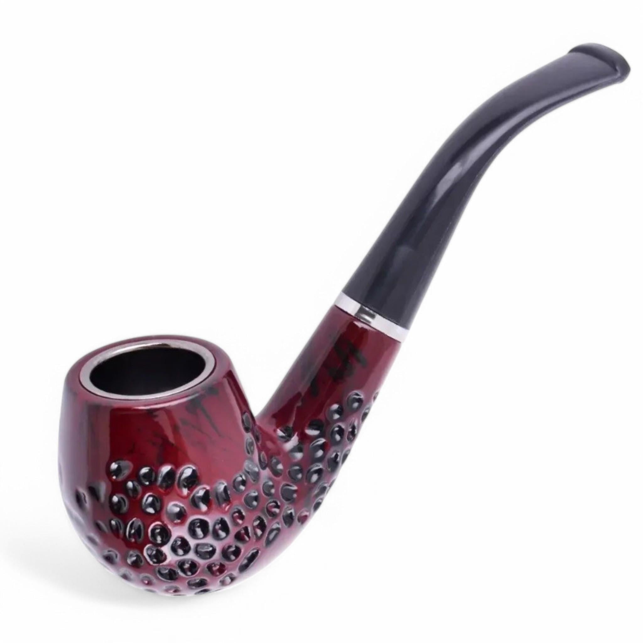 Трубка для курения Boxin Ant пластиковая в подарочной упаковке Red/Black (HL-216)