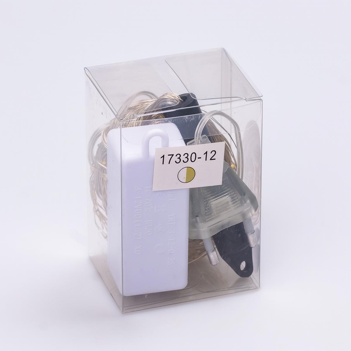 Гірлянда Кінський хвіст 200 Led 10 ниток 2 м Жовтий (175) - фото 8