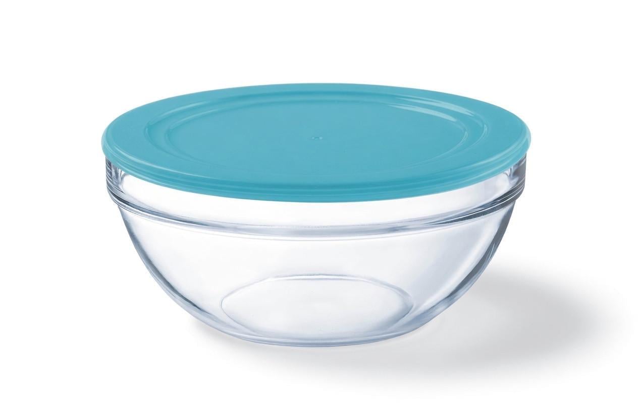 Салатник стеклянный круглый Luminarc Stackable Caps 1,89 л 20 см Прозрачный (X09979)