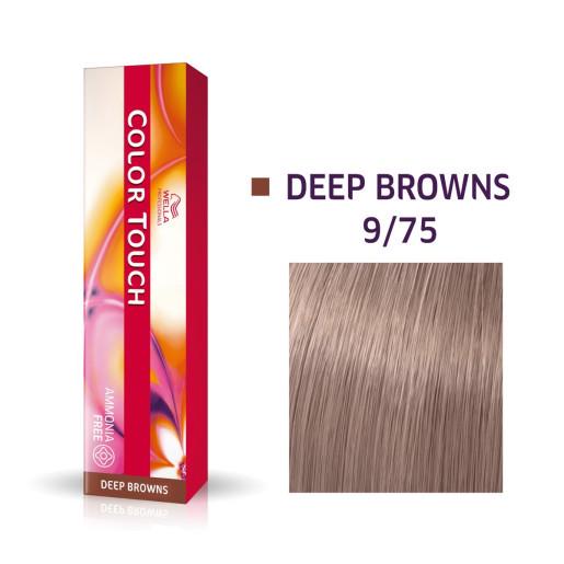 Краска для волос Wella Professionals Color Touch безаммиачная 9/75 Deep browns - фото 3