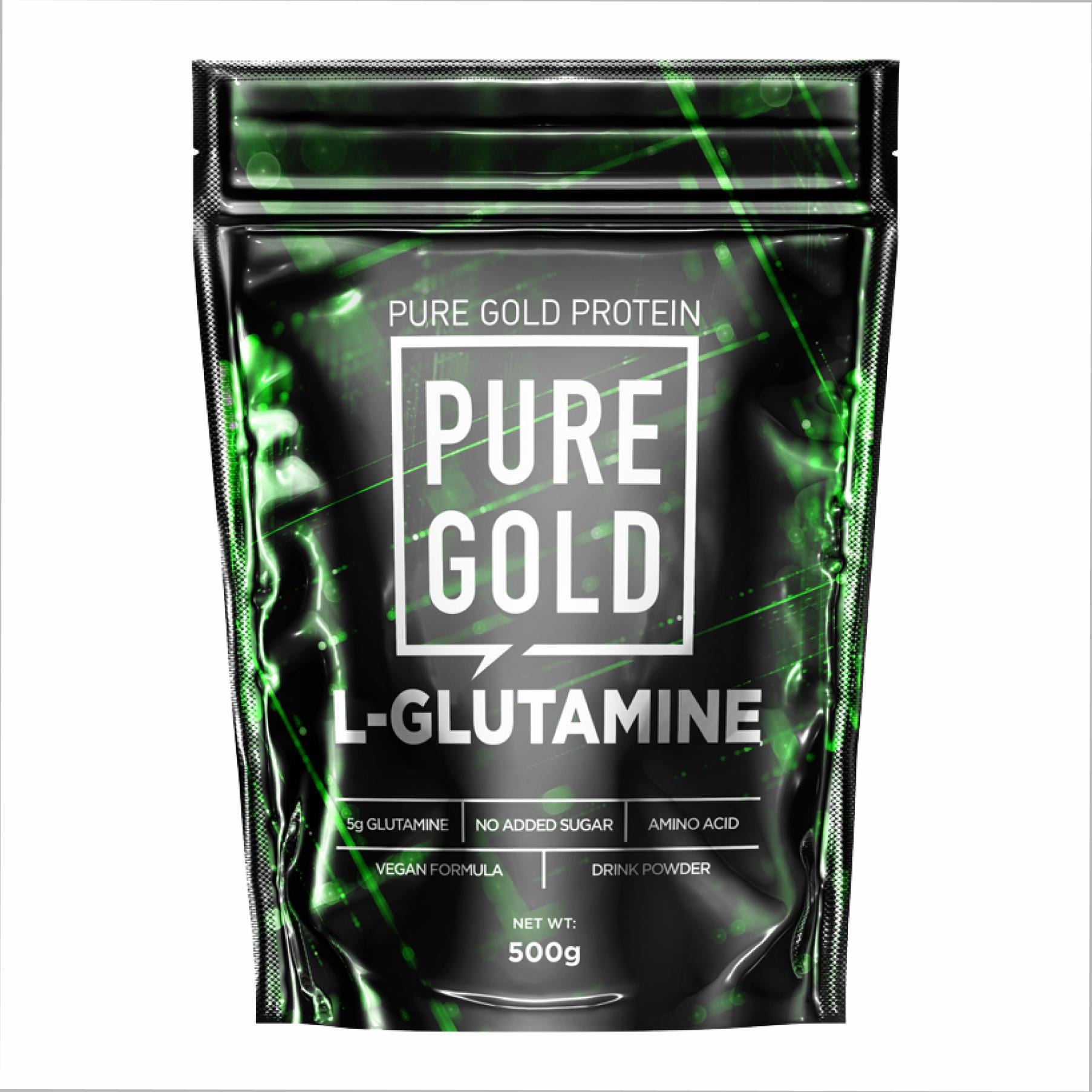 L-глютамин Pure Gold Glutamine Chery Lime 500 г