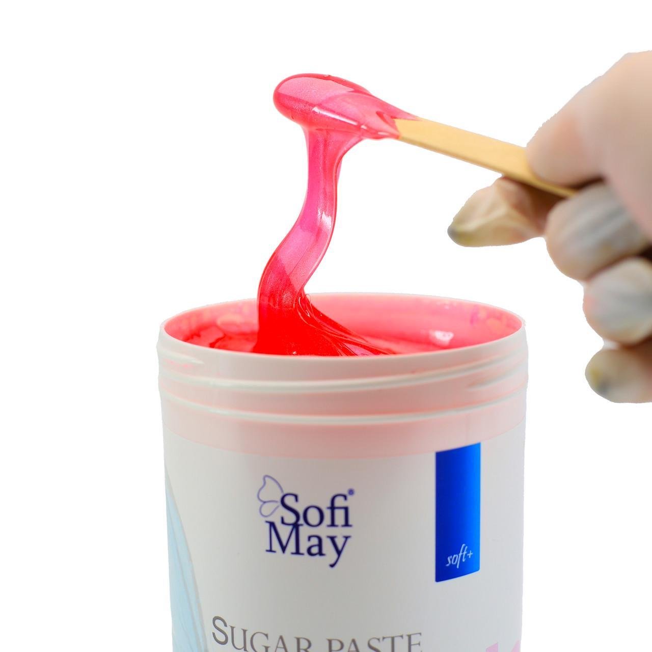 Паста для шугарингу Sofi May Barbie Soft+ 700 г Рожевий - фото 2