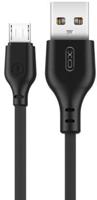 Кабель интерфейсный Xo NB103 USB-microUSB 2 м Black (13657)