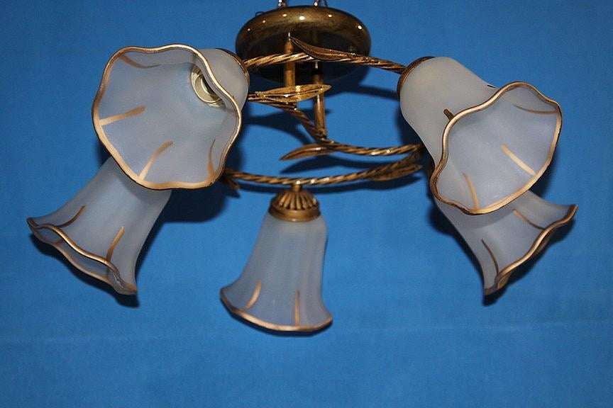 Люстра з плафонами Ray L82326/5 GB (IR005874) Люстра з плафонами Ray L82326/5 GB (IR005874)