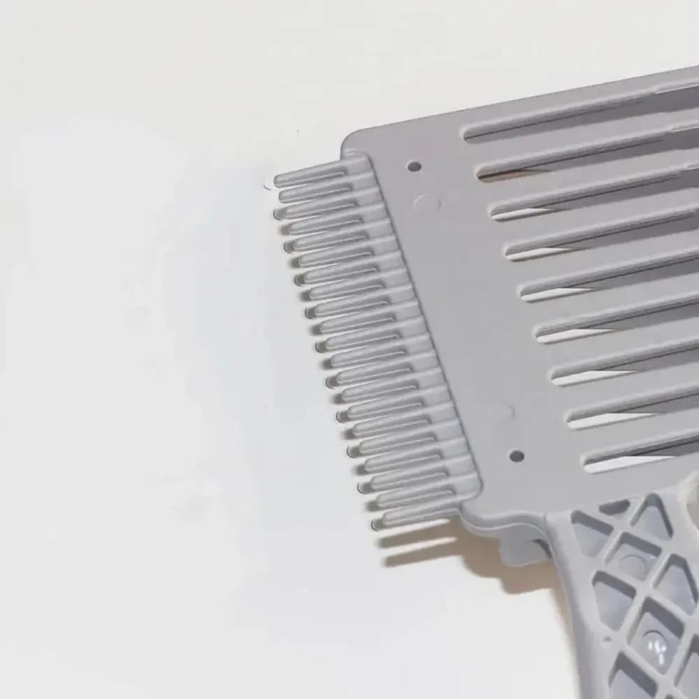 Расческа парикмахерская с ручкой для стрижки волос под машинку с плавным переходом - фото 3 Расческа парикмахерская с ручкой для стрижки волос под машинку с плавным переходом - фото 3