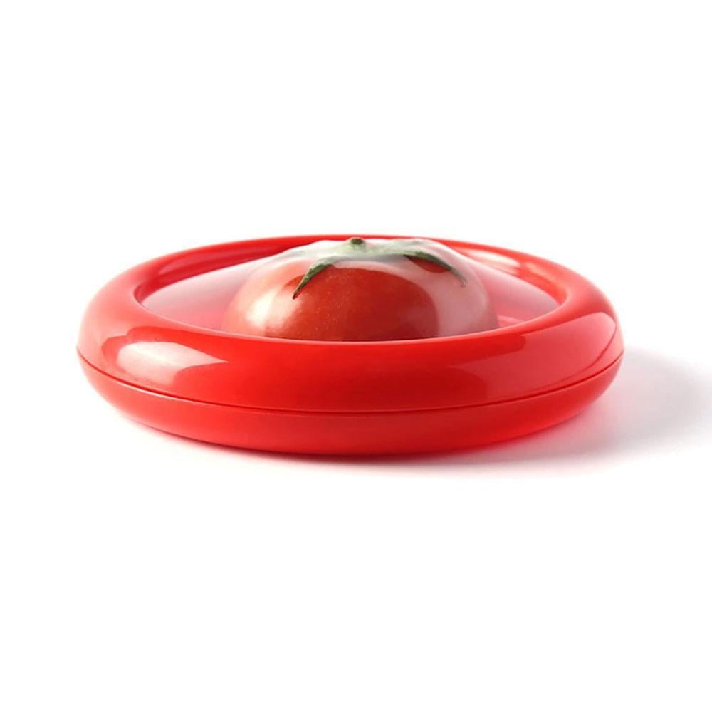 Харчовий контейнер для зберігання фруктів та овочів 12,5х2,5 см Червоний (2543690503) - фото 1