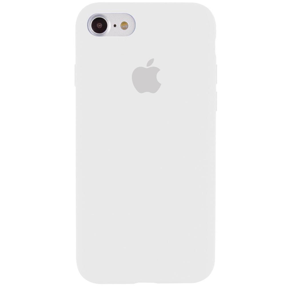 Чехол-накладка Apple Silicone Case for iPhone 7/8/SE, White (HC) (A)