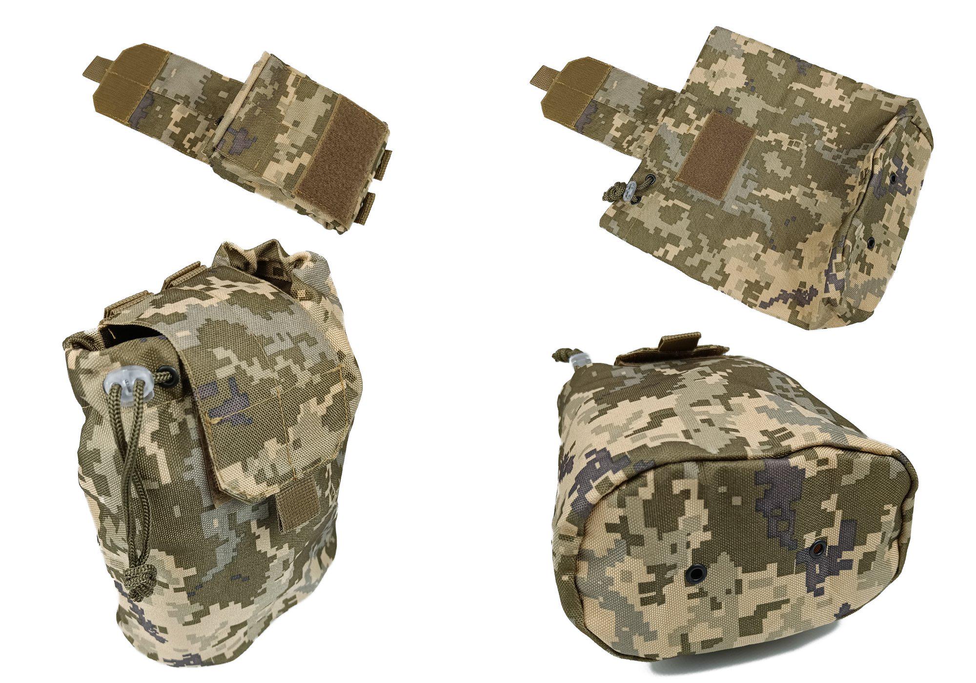 Подсумок для сброса MOLLE PA m3 25х18х10 см Пиксель ММ14 (РПС EFPAPX24) - фото 3