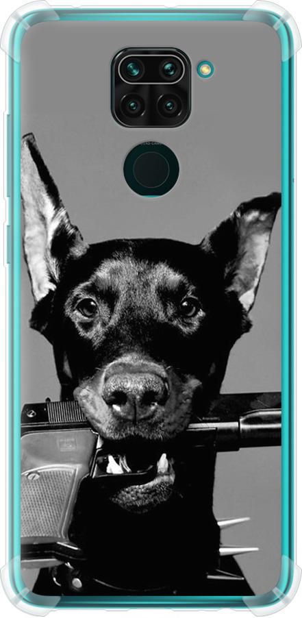 Чехол на Xiaomi Redmi Note 9 Доберман (2745sp-2017-42517) Чехол на Xiaomi Redmi Note 9 Доберман (2745sp-2017-42517)