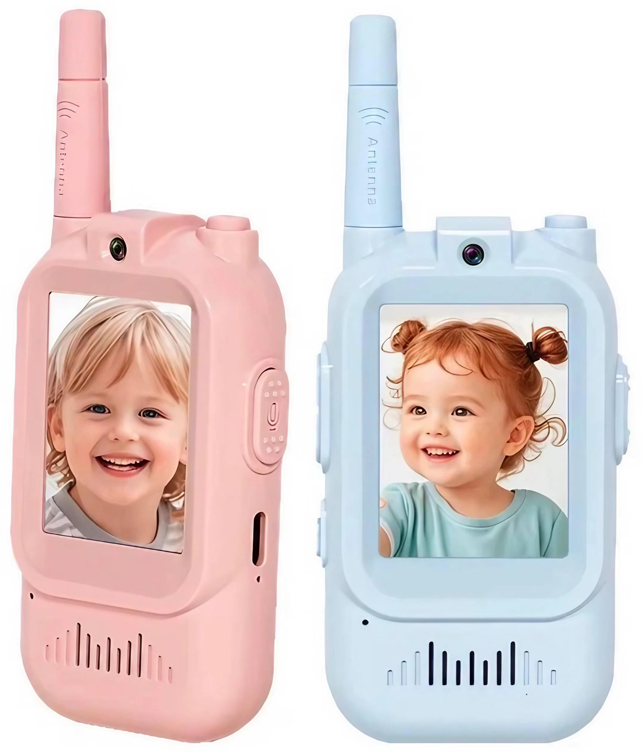 Рации детские игровые Video Walkie Talkie с видеозвонком Wi-Fi до 300 м 2 шт. (мтх NF-00009732) Рации детские игровые Video Walkie Talkie с видеозвонком Wi-Fi до 300 м 2 шт. (мтх NF-00009732)