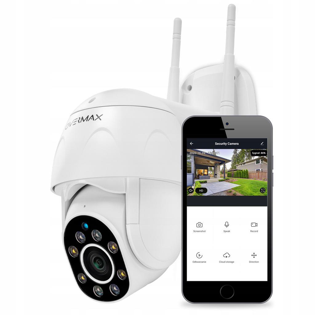 Уличная поворотная IP-камера видеонаблюдения Overmax Camspot 4,9 FULL HD Wi-Fi - фото 2