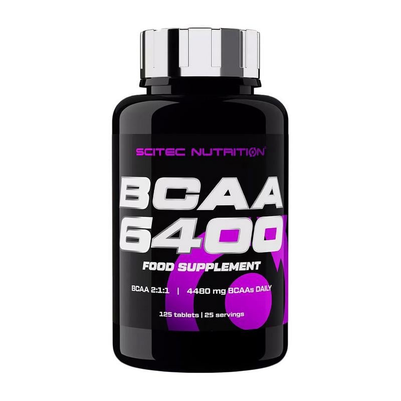 Амінокислоти Scitec Nutrition BCAA 2:1:1 6400 125 табл.