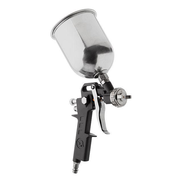 Фарбопульт пневматичний Intertool PT-0205 HP форсунка 1,5 мм верхній металевий бачок 600 мл 5 bar (1649361546) - фото 7 Фарбопульт пневматичний Intertool PT-0205 HP форсунка 1,5 мм верхній металевий бачок 600 мл 5 bar (1649361546) - фото 7