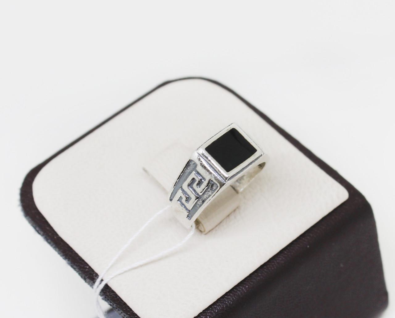 Кольцо серебряное с ювелирной эмалью р. 17,5 4,8 г (1493867391) Кольцо серебряное с ювелирной эмалью р. 17,5 4,8 г (1493867391)